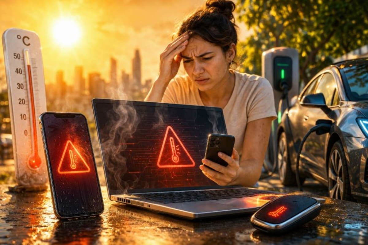موجات الحر تهدد الأجهزة الإلكترونية والسيارات الكهربائية.. كيف تؤثر الحرارة المرتفعة على الأداء والعمر الافتراضي؟