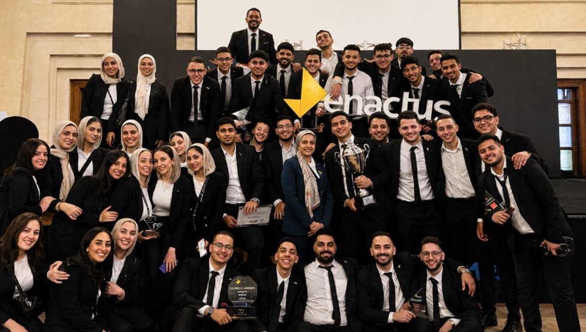Mansoura University Wins Enactus Egypt 2026 with ATHR Circular Economy Project